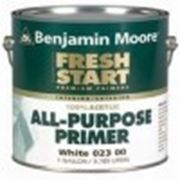 Benjamin Moore Fresh Start All Purpose Acrylic Interior/Exterior Latex Primer универсальная латексная грунтовка с содержанием акрила. 18.9л. Бенджамин фотография