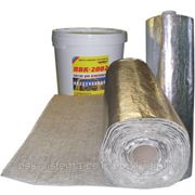 Изовент – базальтовый рулонный фольгированный материал + клеевой состав ПВК-2002 (белый), огнестойкость EI60. фото