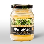 Мёд натуральный, настоянный на мяте, ФитоМед на Мяте 350г фото
