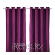 Гардины 1 пара, темно-сиреневый МАРИАМ фото