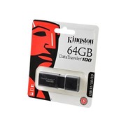 Носитель информации KINGSTON USB 3.1/3.0/2.0 64GB DataTraveler 100 G3 черный BL1 фото