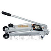 Домкраты гидравлические подкатные Matrix 3 т, h подъема 130–410 мм, поворотная ручка 510345 фото