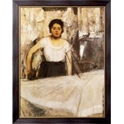 Картина Гладильная, 1869, Дега, Эдгар фотография