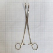 Корнцанг изогнутый 19-922 (Щ-20) 250 мм (Sammar) фото