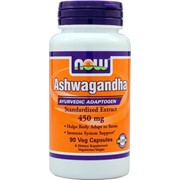 Ashwagandha 450 mg Ашвагандха (90 капсул) фотография