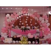 Оформление помещений шариками фото