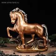 Сувенир “Конь бегущий“, бронзовый, 23 см фото
