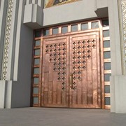 Кованые церковные двери