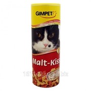 Вывод шерсти витаминная добавка для кошек 600 таб Gimpet Malt-kiss