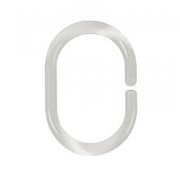 Кольцо для шторы в ванную прозрачное, арт. 3501