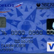 Услуги по обслуживанию платежных карт Visa Classic “Аэрофлот”