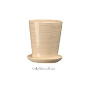Горшок керамический “Ирма“ с подставкой 026 фотография
