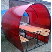 Беседка садовая Агросфера-Пион 4 метра с поликар фото