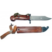 ММГ штык-нож АК ШНС-001-02 (АКМ / АК74), коричн. рукоять бакелит