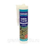 Герметик KRASS для бетона и натурального камня 300мл бесцветный фото