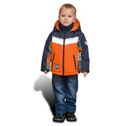 Куртка для мальчика оранжевый модель 2150 фото