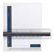 Доска чертежная STAEDTLER (Штедлер, Германия), формат А4, с рейсшиной, пластик, нескользящие резиновые ножки, фото