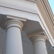 Колонны из архитектурного бетона и стеклофибробетона фото