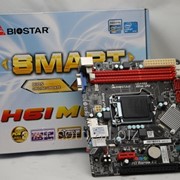 Материнская плата LGA-1155 BioStar H61MGV3 Intel H61 2 HD Graphics Micro-ATX Box фото
