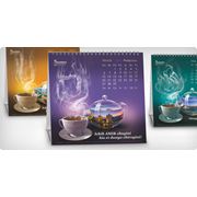 Дизайн календаря для чая “АМИР”
