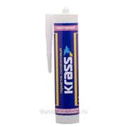 Герметик силиконовый санитарный KRASS 300 мл белый (бесцветный)