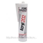 Герметик “FOME PRO“ “Silacryl 122“ окрашиваемый беcцветный 310 мл фото