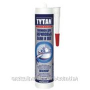 Герметик Tytan Professional Силикон для акриловых ванн и ПВХ белый 310мл (12 )