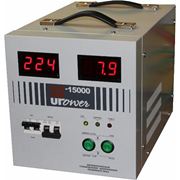 Стабилизатор напряжения однофазный Upower АСН-15000 с цифровым дисплеем