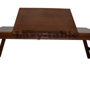 Столик для ноутбука “Lazy-table“ цвет - орех фотография