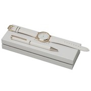 Подарочный набор Bagatelle: часы наручные, ручка шариковая. Cacharel фото