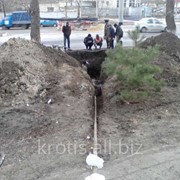 Прокладка водопровода под землей фото