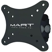 Кронштейн настенный MART 105S 10-26 (наклон -15°/+15°, Поворот -30/+30, до 25 кг, черный) фотография