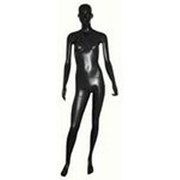 Манекен-кукла женский черный высота 177,5 ГЛЯНЦЕВЫЙ фото