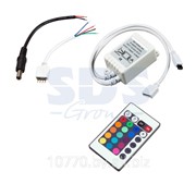 LED контроллер для RGB модулей/лент, 24-12V/6A Инфракрасный (IR) фото