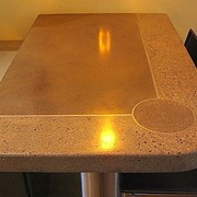 Столы кухонные из декоративного бетона