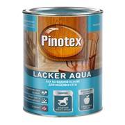 Лак Pinotex лакер аква колеруемый 70 глянцевый 1л фотография