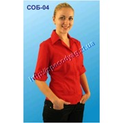 Блузки, рубашки для официантов и барменов Модель СОБ-04 фото