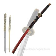 Катана Токугава самурайский меч (сувенирный) L1=104; L2=71 сталь, замак фото