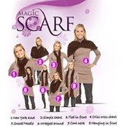 Шарф трансформер - Magic scarf ( производство Ю.Корея) в Казахстане фото