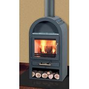 Пристенная стальная печь Capri фирмы Fireplace фото