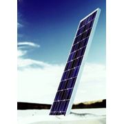 Модули солнечные фотоэлектрические в алюминиевой рамке фото