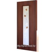 Межкомнатная дверь МДФ ламинированная C17ф тюльпан фотография