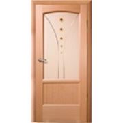 «ЛИРА“Межкомнатные и входные двери из массива сосны (натур. шпон бука) фотография
