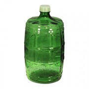 Стеклянная бутыль зелёное стекло 10 литров