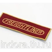 Табличка-карман с вышивкой FREIGHTLINER, серый Арт: tabl_freightliner_grey фото