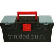 Ящик для инструментов FIT пластиковый (39х20х17 см) черн фото