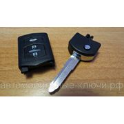 Корпус складного ключа для Мазда, 3 кнопки, оригинальный стиль (km015) фото