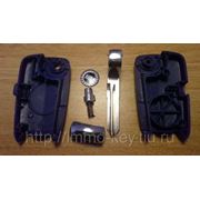 Корпус выкидного ключа для Фиат, 1 торцевая кнопка, Синий, GT15R (kfi019) фото
