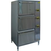 Шкаф жарочный ШЖЭП-3 15 кВт, 380 В, 950х840х1640 мм., 235 кг. фото