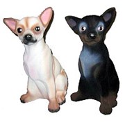 Копилка Флок Чихуа-хуа 15x27x15см фото